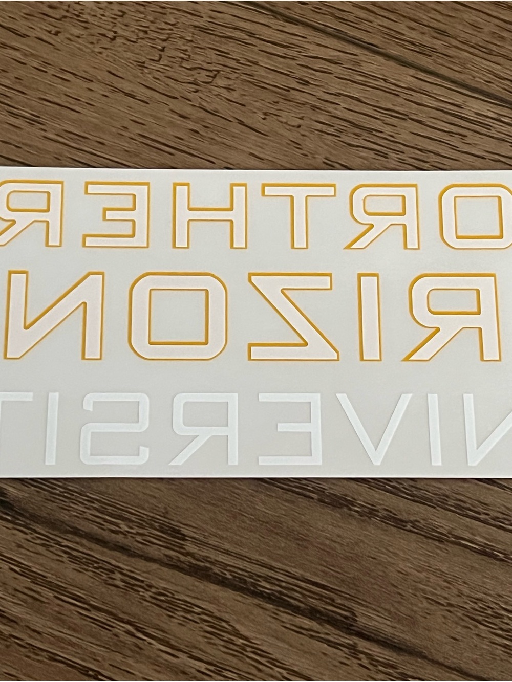 Northern Arizona University NAU Sticker/Decal